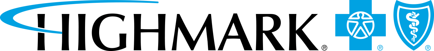 Highmark: An Independent License of the Blue Cross and Blue Shield Association logo